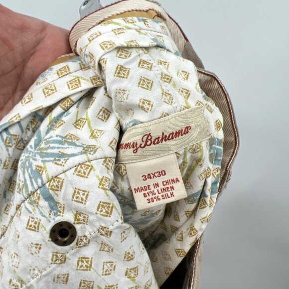Tommy Bahamas Linen Silk Pants - Picture 4 of 5
